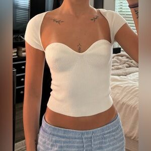 White Princess Polly blouse